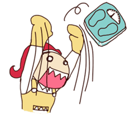 Molly and her baby sticker #1765548