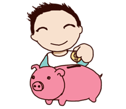 Molly and her baby sticker #1765549