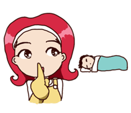 Molly and her baby sticker #1765553