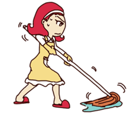 Molly and her baby sticker #1765555