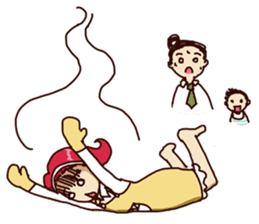 Molly and her baby sticker #1765558