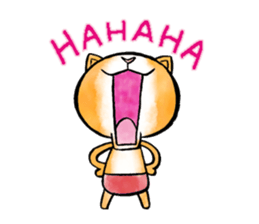 pants cats sticker #1765781