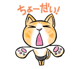 pants cats sticker #1765786