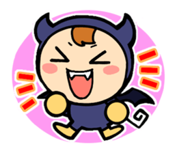 Cute Devil Boy(nonspeaking) sticker #1765900