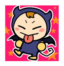 Cute Devil Boy(nonspeaking) sticker #1765907
