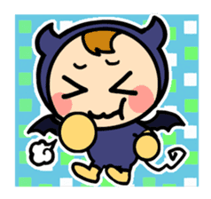 Cute Devil Boy(nonspeaking) sticker #1765911