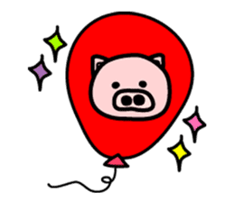 Pig of the words of Kobe 2 sticker #1766347