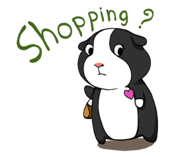 Mali's happy Cavy sticker #1766662