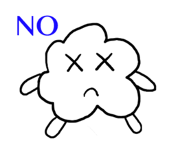 The clouds. sticker #1767443