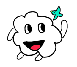 The clouds. sticker #1767444