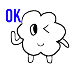 The clouds. sticker #1767452