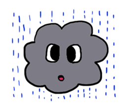 The clouds. sticker #1767453