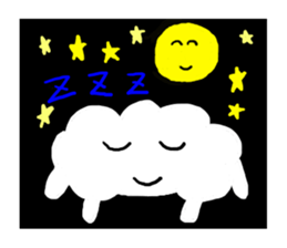 The clouds. sticker #1767455