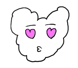 The clouds. sticker #1767457