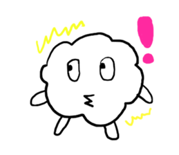 The clouds. sticker #1767474