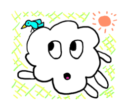 The clouds. sticker #1767477