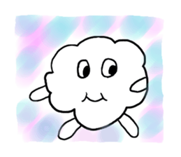 The clouds. sticker #1767478