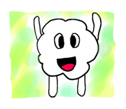 The clouds. sticker #1767479