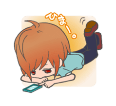 boyish girl sticker #1767533