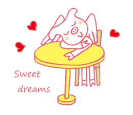 piggy of angel sticker #1767617