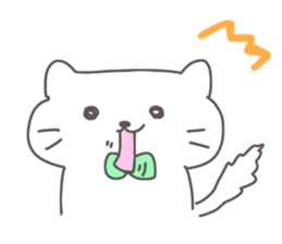 Conversation sticker of the cat sticker #1768182