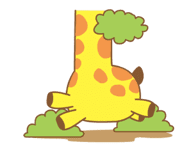 Have a long neck giraffe Sticker sticker #1768654