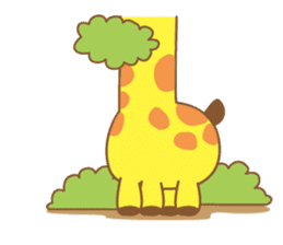 Have a long neck giraffe Sticker sticker #1768655
