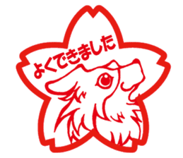 Border Collie Mikan sticker #1768815