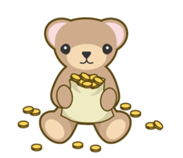 Teddy bear days sticker #1769825
