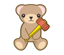 Teddy bear days sticker #1769826