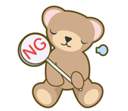 Teddy bear days sticker #1769828