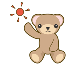 Teddy bear days sticker #1769837