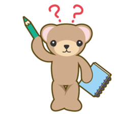 Teddy bear days sticker #1769845