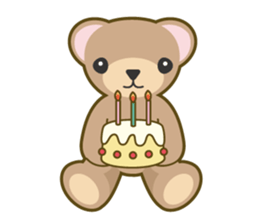 Teddy bear days sticker #1769847
