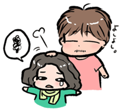 Cute Tipsy Woman 2 sticker #1769985