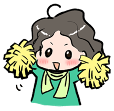 Cute Tipsy Woman 2 sticker #1769994