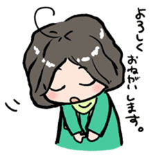 Cute Tipsy Woman 2 sticker #1769998