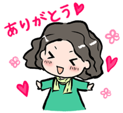 Cute Tipsy Woman 2 sticker #1769999