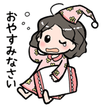 Cute Tipsy Woman 2 sticker #1770001