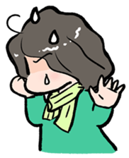 Cute Tipsy Woman 2 sticker #1770005