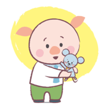 Pig & Mouse sticker #1770577