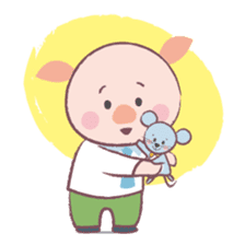 Pig & Mouse sticker #1770577