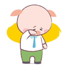 Pig & Mouse sticker #1770580