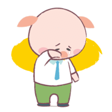 Pig & Mouse sticker #1770580