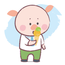 Pig & Mouse sticker #1770582