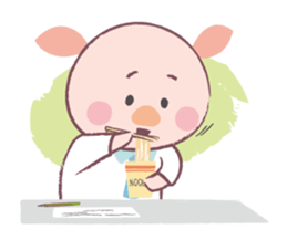 Pig & Mouse sticker #1770585