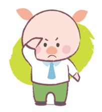 Pig & Mouse sticker #1770586