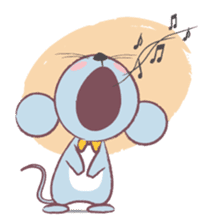 Pig & Mouse sticker #1770590