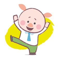 Pig & Mouse sticker #1770591