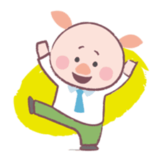 Pig & Mouse sticker #1770591